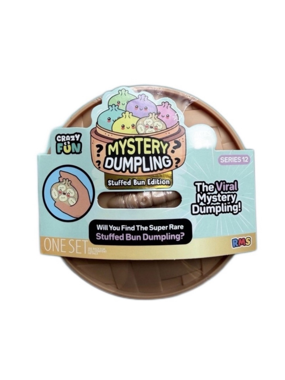 Super Rare! Mystery Stuffed Dumpling Squishy Bun Set